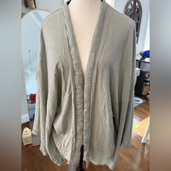 Sim and Sam Elegant Mint Green Women's Cardigan